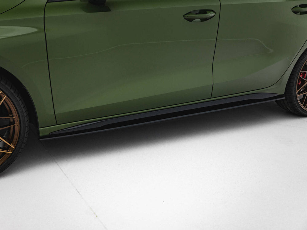 Street PRO Side Skirts Diffusers compatible with Audi S3 Sportback / A3 S Line Sportback 8Y Facelift