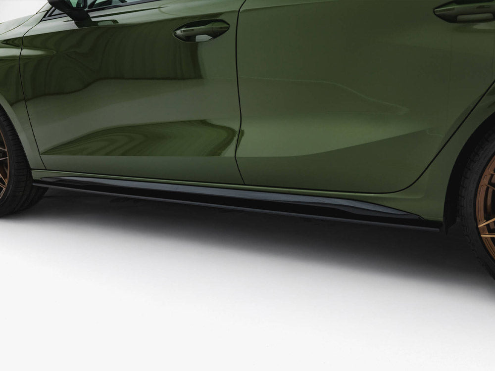Street PRO Side Skirts Diffusers compatible with Audi S3 Sportback / A3 S Line Sportback 8Y Facelift