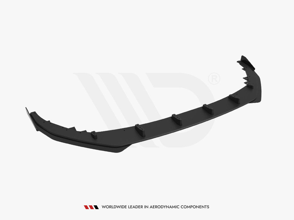 Street PRO Front Splitter V.1 + Flaps compatible with Audi S3 Sportback / A3 S Line Sportback 8Y Facelift