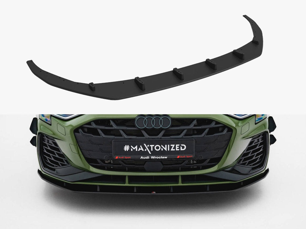 Street PRO Front Splitter compatible with Audi S3 Sportback / A3 S Line Sportback 8Y Facelift