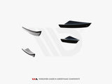 Front Bumper Wings (Canards) compatible with Audi S3 Sportback / A3 S Line Sportback 8Y Facelift