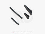 Front Bumper Wings (Canards) compatible with Audi S3 Sportback / A3 S Line Sportback 8Y Facelift