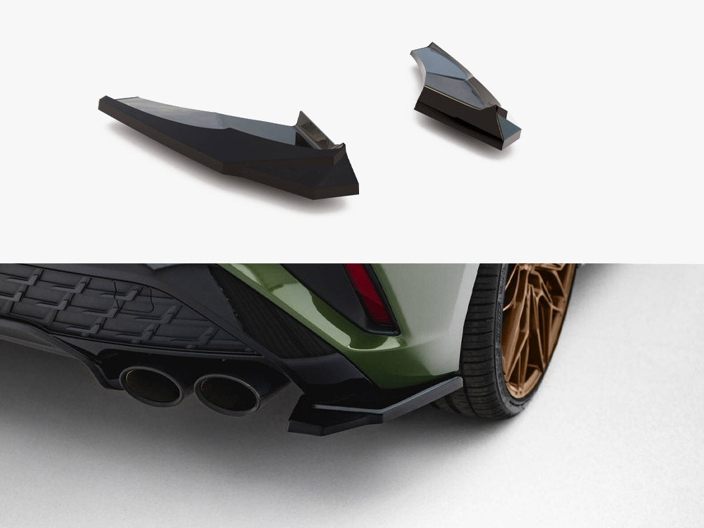 Rear Side Splitters V.1 compatible with Audi S3 Sportback Facelift
