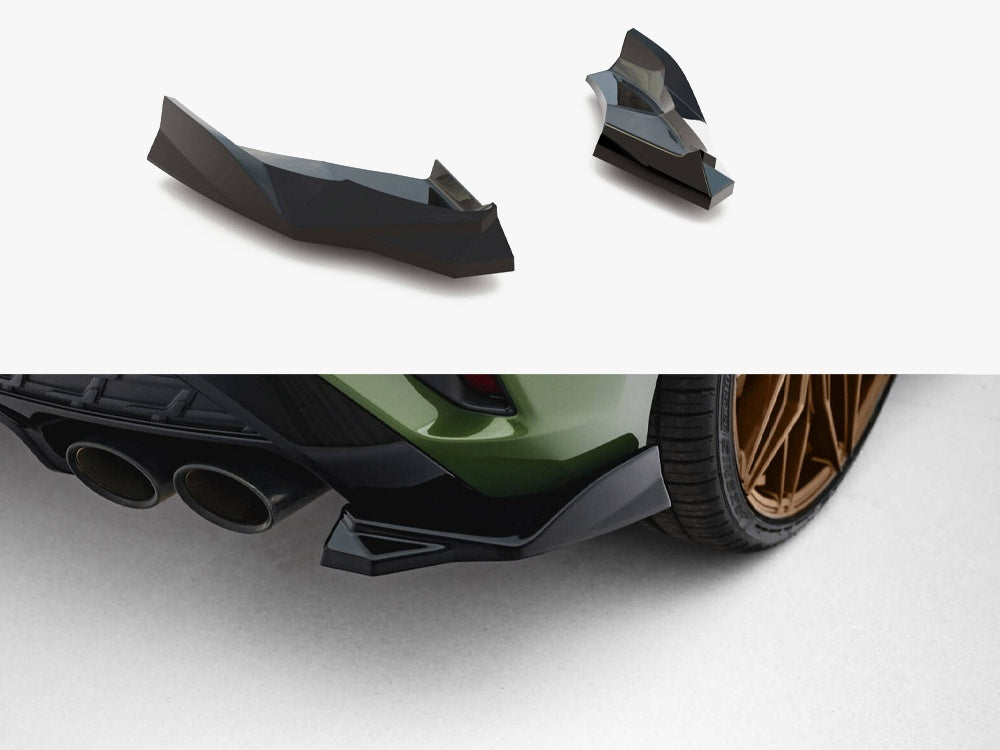 Rear Side Splitters V.2 compatible with Audi S3 Sportback Facelift