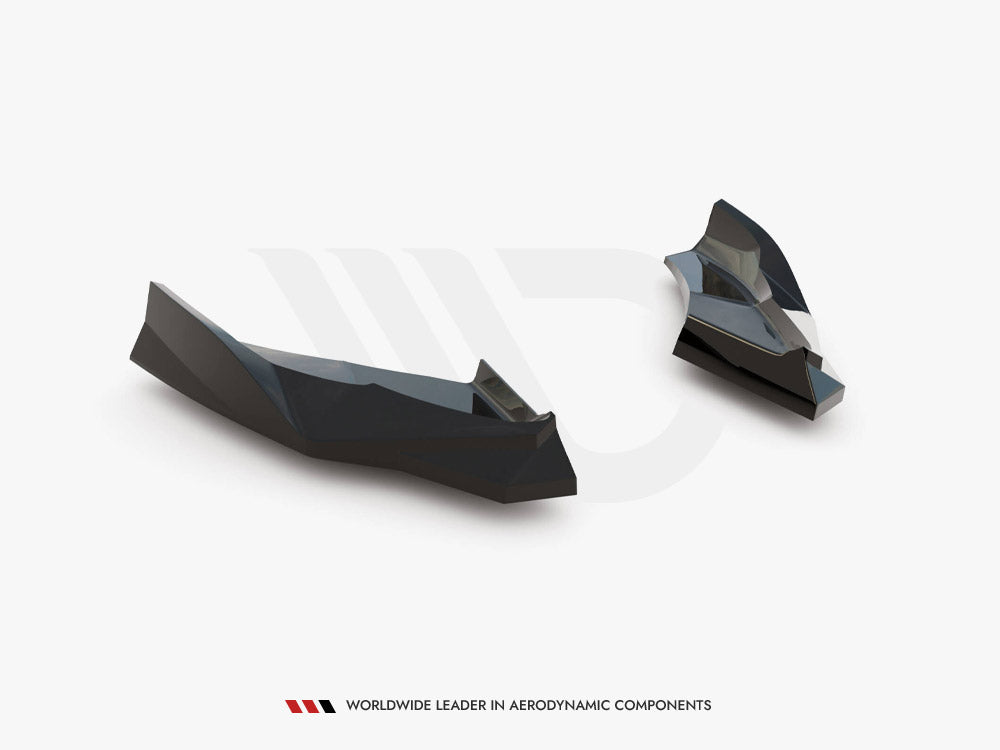 Rear Side Splitters V.2 compatible with Audi S3 Sportback Facelift