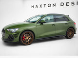 Side Skirts Diffusers V.3 compatible with Audi S3 Sportback / A3 S Line Sportback 8Y Facelift