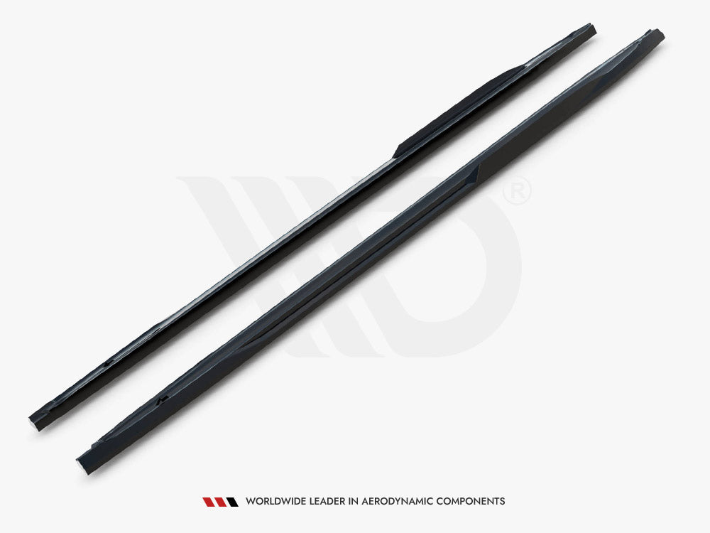Side Skirts Diffusers V.2 compatible with Audi S3 Sportback / A3 S Line Sportback 8Y Facelift