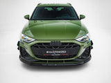 Front Splitter V.3 compatible with Audi S3 Sportback / A3 S Line Sportback 8Y Facelift