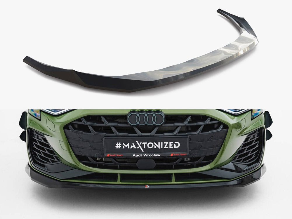 Front Splitter V.2 compatible with Audi S3 Sportback / A3 S Line Sportback 8Y Facelift