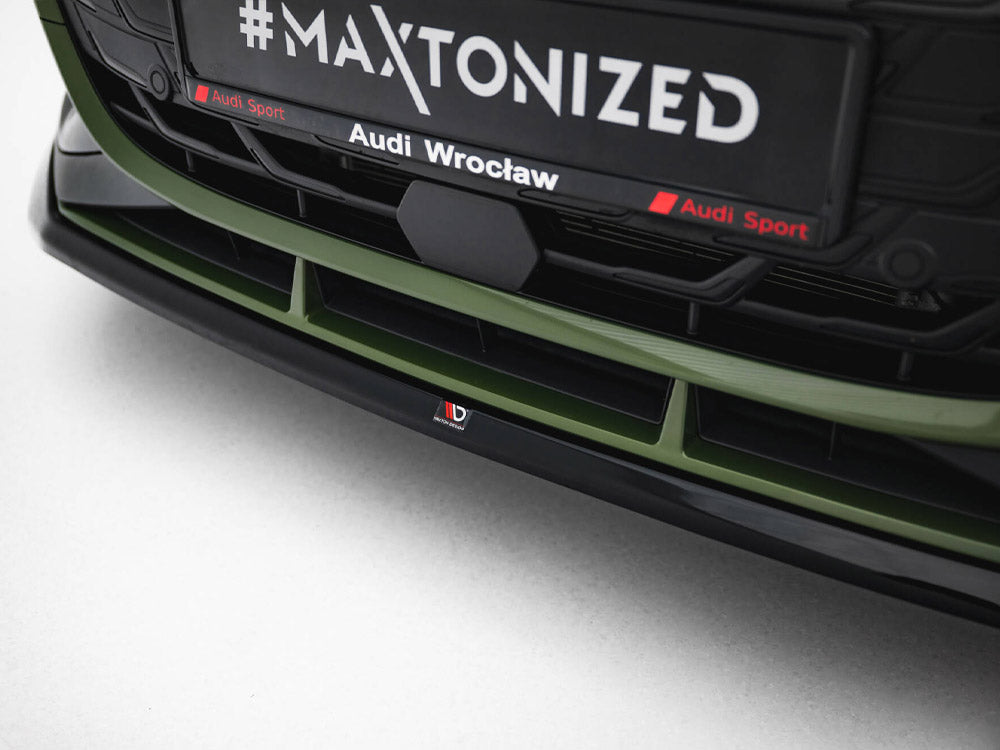 Front Splitter V.2 compatible with Audi S3 Sportback / A3 S Line Sportback 8Y Facelift