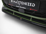 Front Splitter V.2 compatible with Audi S3 Sportback / A3 S Line Sportback 8Y Facelift