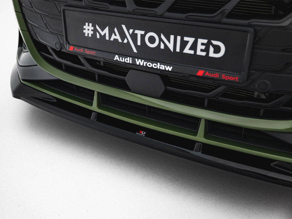Front Splitter V.1 compatible with Audi S3 Sportback / A3 S Line Sportback 8Y Facelift