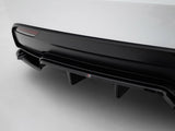 Rear Splitter (Vertical Bars) V.2 compatible with Tesla Model 3 Performance Mk1 Facelift