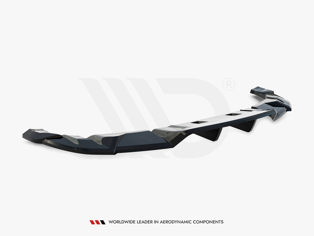 Rear Splitter (Vertical Bars) V.2 compatible with Tesla Model 3 Performance Mk1 Facelift