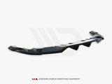 Rear Splitter (Vertical Bars) V.2 compatible with Tesla Model 3 Performance Mk1 Facelift