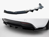 Rear Splitter (Vertical Bars) V.1 compatible with Tesla Model 3 Performance Mk1 Facelift