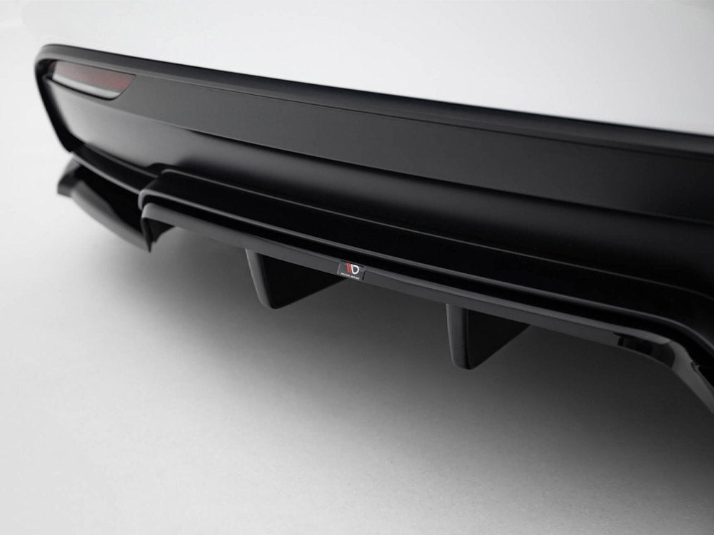 Rear Splitter (Vertical Bars) V.1 compatible with Tesla Model 3 Performance Mk1 Facelift
