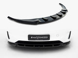 Front Splitter V.2 compatible with Tesla Model 3 Performance Mk1 Facelift