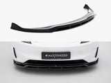 Front Splitter V.1 compatible with Tesla Model 3 Performance Mk1 Facelift