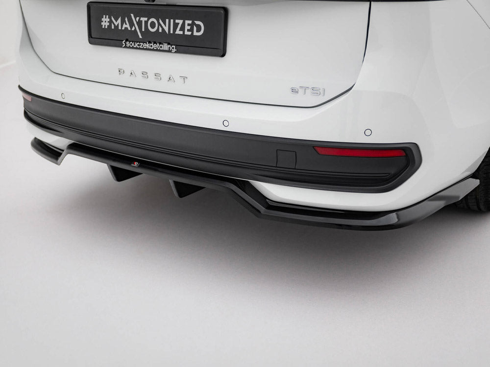 Rear Splitter (Vertical Bars) compatible with Volkswagen Passat B9