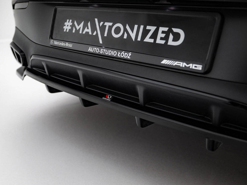 Rear Splitter (Vertical Bars) compatible with Mercedes-Benz CLE AMG Line C236