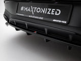 Rear Splitter (Vertical Bars) compatible with Mercedes-Benz CLE AMG Line C236