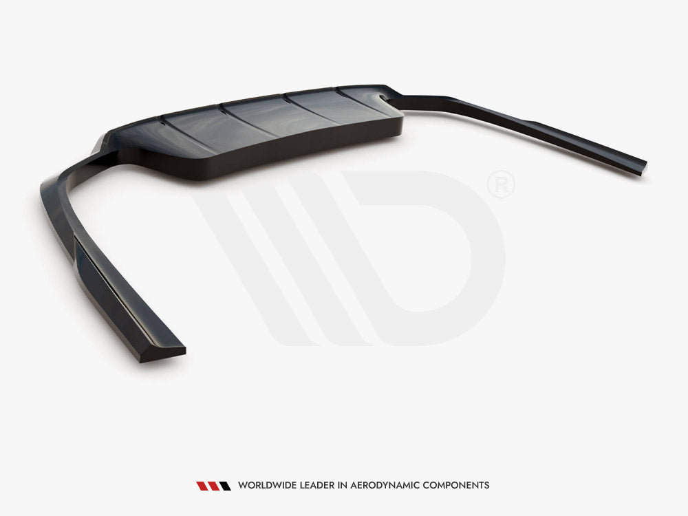 Rear Splitter (Vertical Bars) compatible with Mercedes-Benz CLE AMG Line C236
