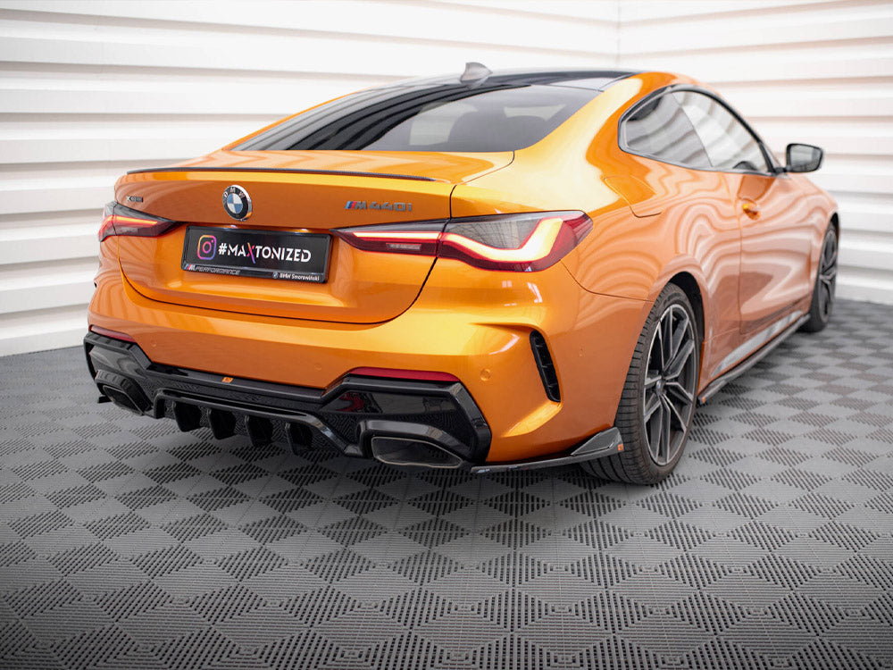 Rear Side Splitters V.6 compatible with BMW 4 M440i G22 / G23 / G22 Facelift / G23 Facelift