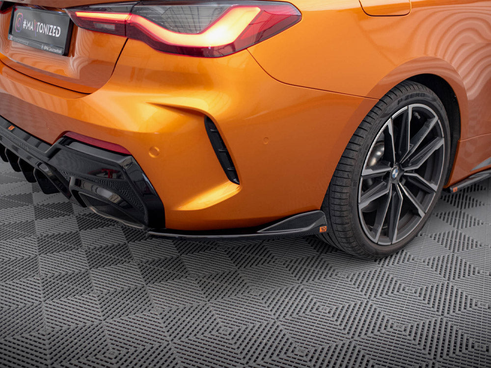 Rear Side Splitters V.6 compatible with BMW 4 M440i G22 / G23 / G22 Facelift / G23 Facelift