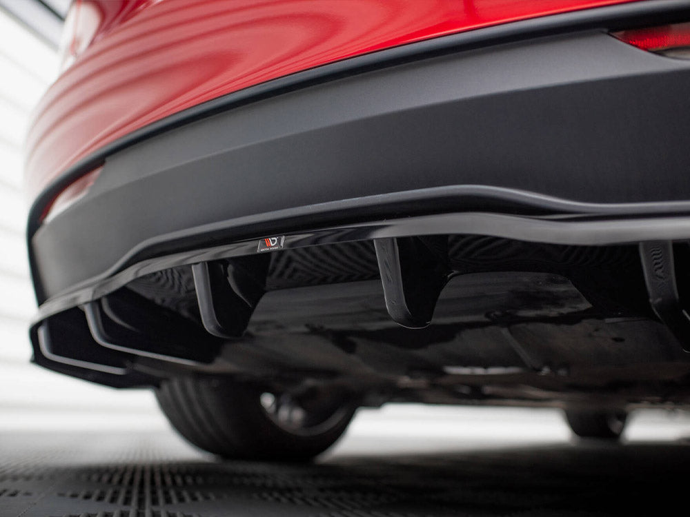 Rear Splitter (Vertical Bars) V.2 compatible with Tesla Model 3 FL Project Highland
