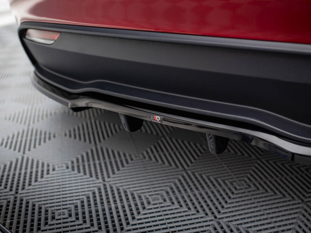 Rear Splitter (Vertical Bars) V.1 compatible with Tesla Model 3 FL Project Highland