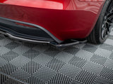 Rear Splitter (Vertical Bars) V.1 compatible with Tesla Model 3 FL Project Highland