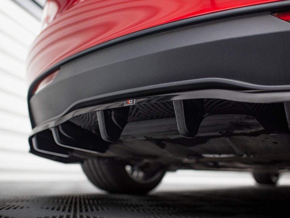 Rear Splitter (Vertical Bars) V.1 compatible with Tesla Model 3 FL Project Highland
