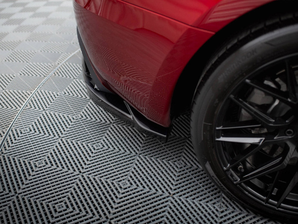 Rear Splitter (Vertical Bars) V.1 compatible with Tesla Model 3 FL Project Highland