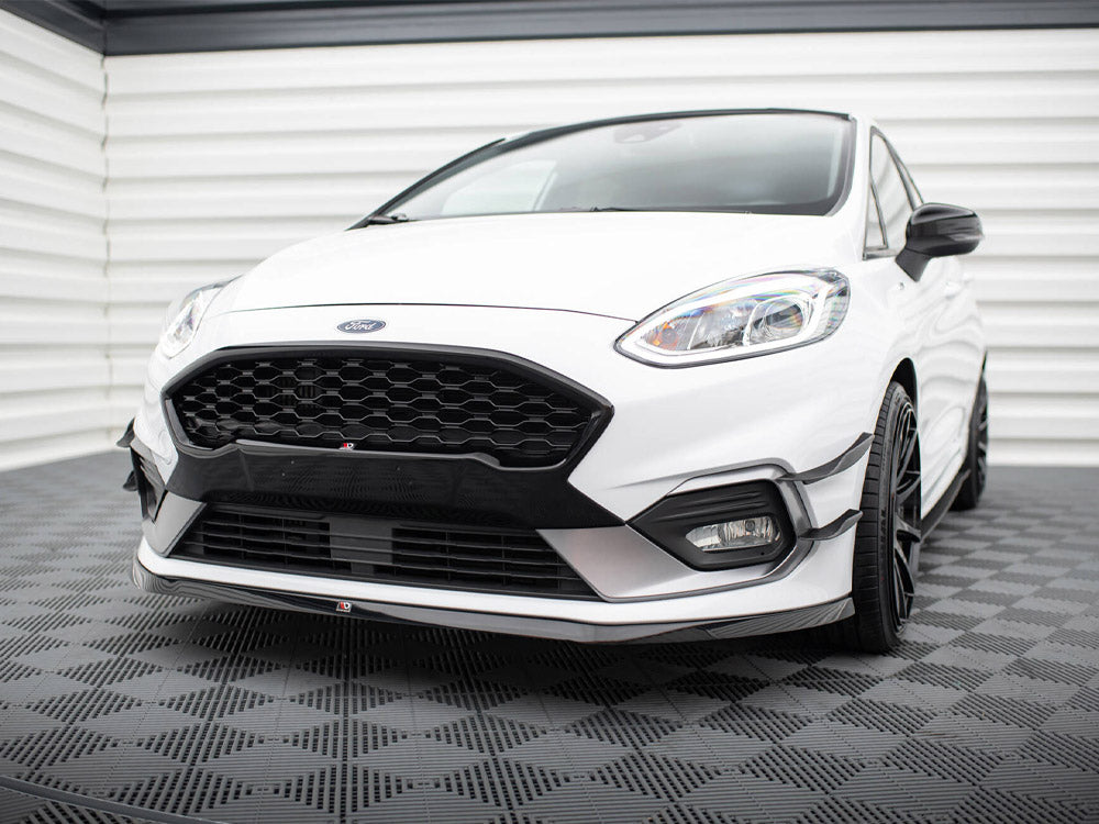 Front Splitter V.6 compatible with Ford Fiesta Mk8 ST / ST-Line