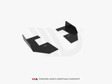 Rear Side Flaps compatible with Mitsubishi Lancer EVO X