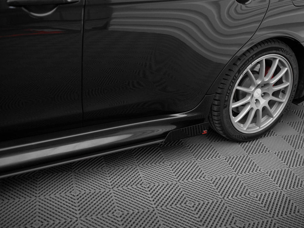 Side Flaps compatible with Mitsubishi Lancer EVO X