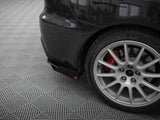 Street Pro Rear Side Splitters + Flaps compatible with Mitsubishi Lancer EVO X