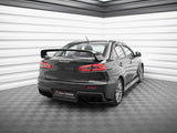 Street Pro Rear Side Splitters compatible with Mitsubishi Lancer EVO X