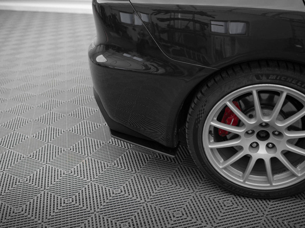 Street Pro Rear Side Splitters compatible with Mitsubishi Lancer EVO X