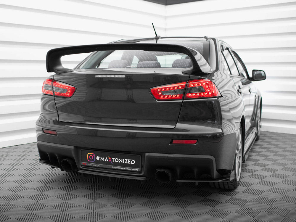 Street PRO Rear Diffuser compatible with Mitsubishi Lancer EVO X