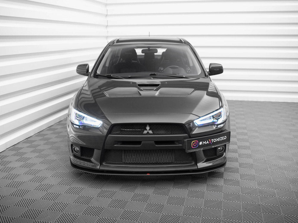 Street PRO Front Splitter compatible with Mitsubishi Lancer EVO X