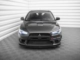 Street PRO Front Splitter compatible with Mitsubishi Lancer EVO X