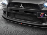 Street PRO Front Splitter compatible with Mitsubishi Lancer EVO X