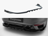Rear Splitter (Vertical Bars) compatible with Porsche 911 Turbo S Sport Package 992
