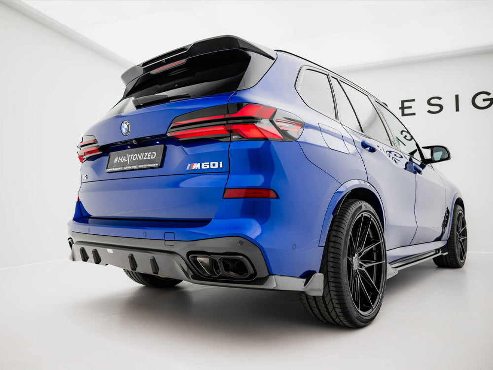 Prepreg Carbon Fiber Rear Diffuser compatible with BMW X5 M-Pack G05 Facelift