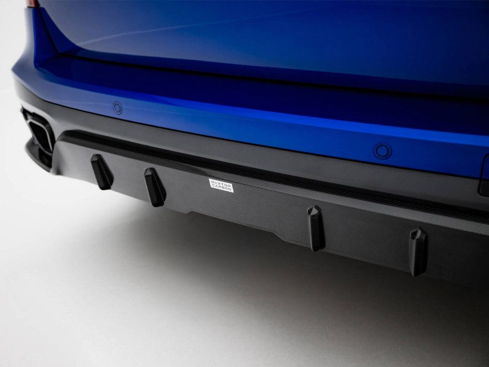 Prepreg Carbon Fiber Rear Diffuser compatible with BMW X5 M-Pack G05 Facelift