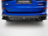 Prepreg Carbon Fiber Rear Diffuser compatible with BMW X5 M-Pack G05 Facelift
