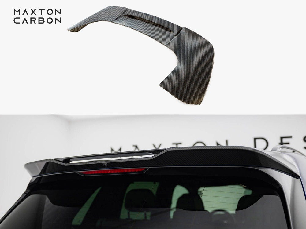 Prepreg Carbon Fiber Tailgate Spoiler compatible with BMW X5 M-Pack G05 Facelift