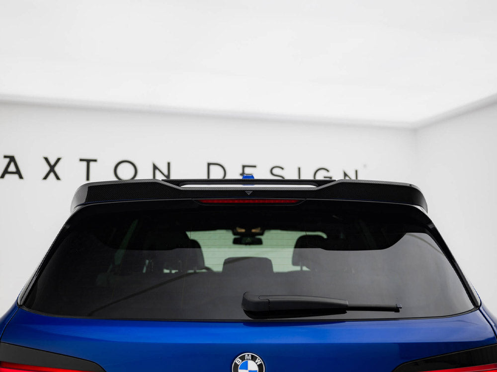 Prepreg Carbon Fiber Tailgate Spoiler compatible with BMW X5 M-Pack G05 Facelift